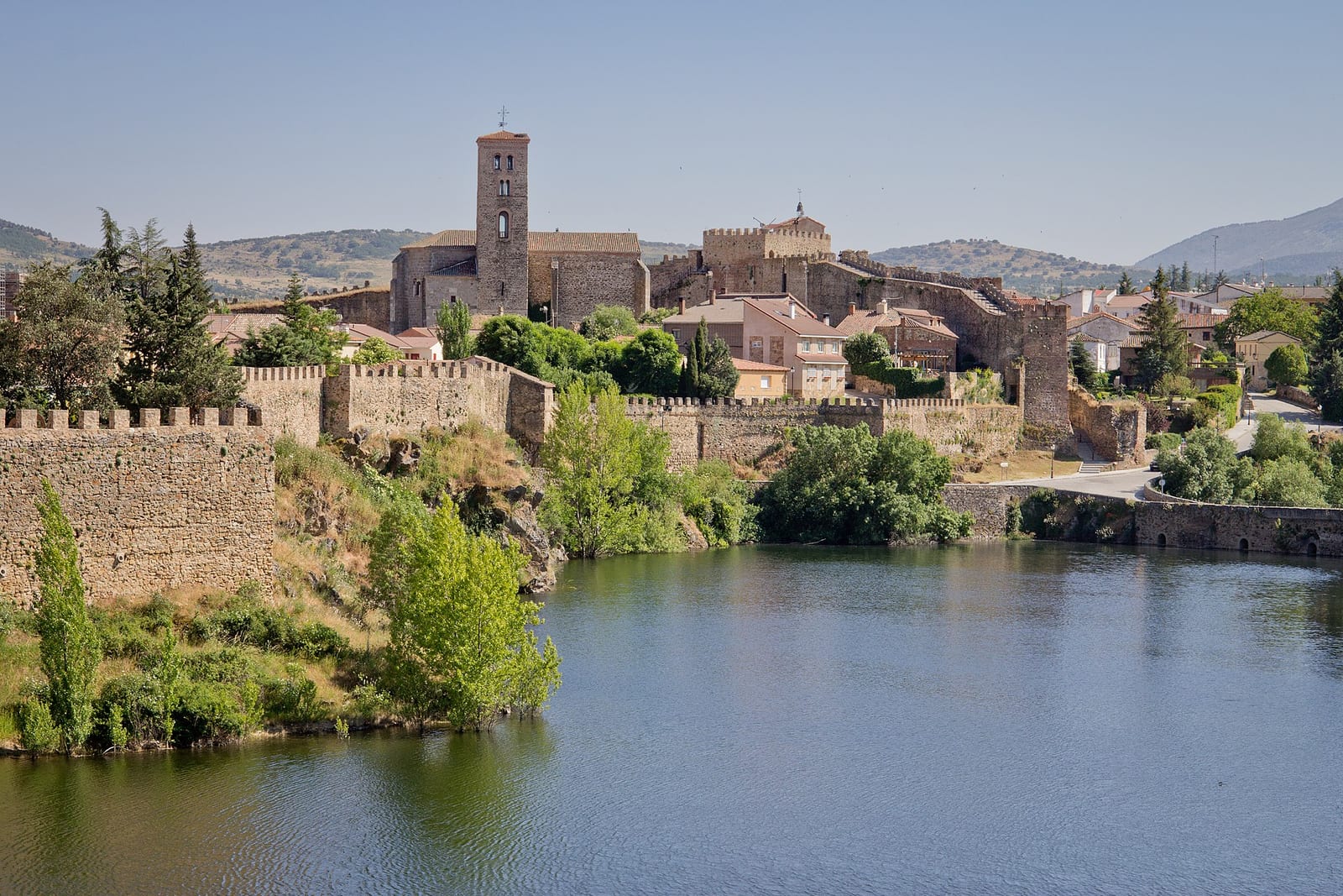 Vista de Buitrago del Lozoya