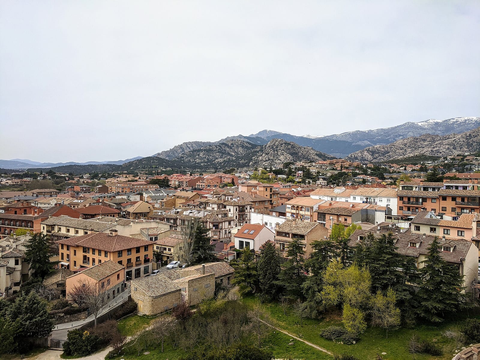 Vista de Manzanares el Real