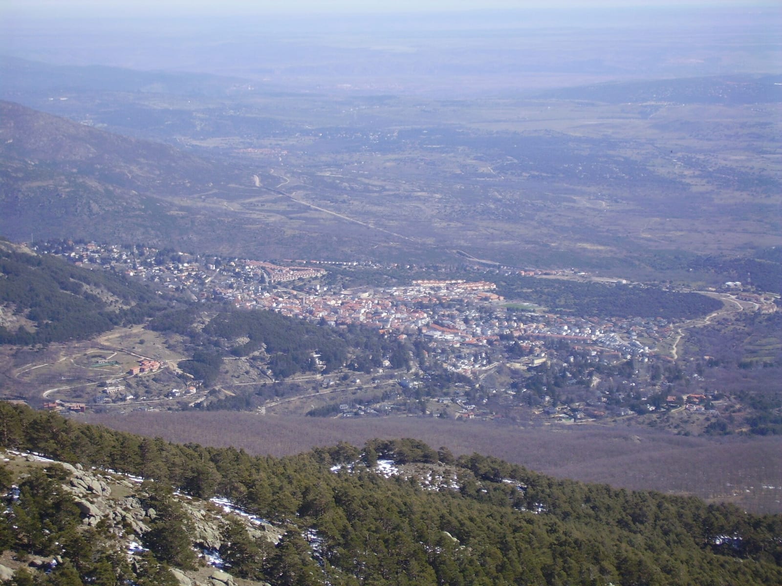 Vista de Miraflores de la Sierra